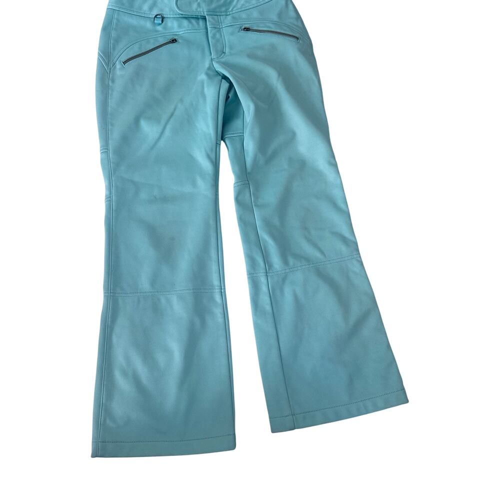 Athleta Fall Line Insulated Ski Pants Mint Green Sz 6 Petite - Picture 8 of 14